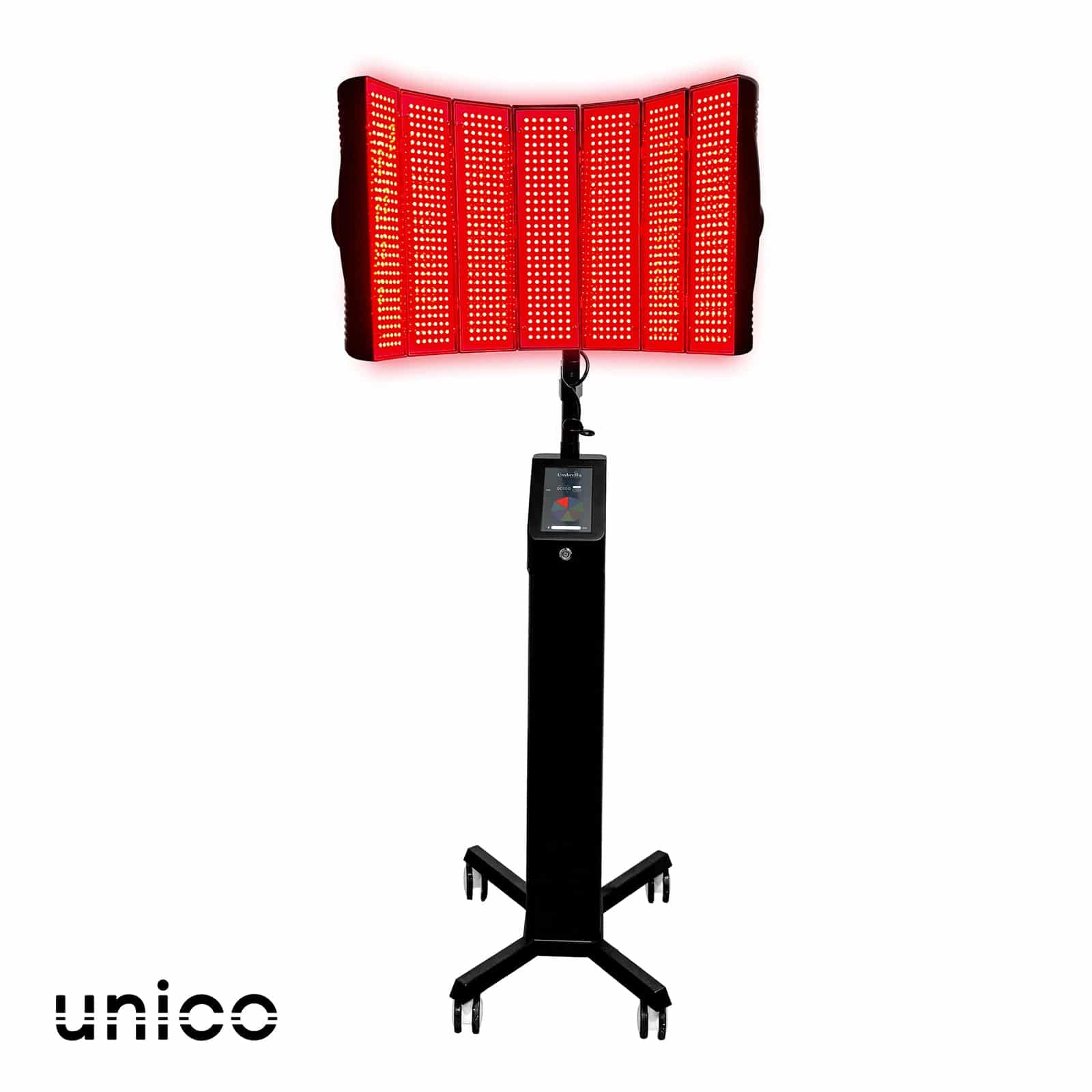 Umbrella multispectrum LED therapy technology at Lumière Spa Terrigal